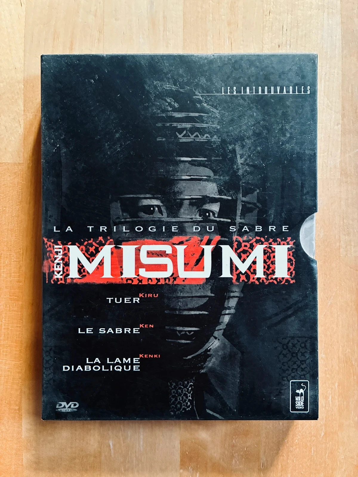 Coffret 3 DVD Trilogie du sabre de Kenji Misumi.